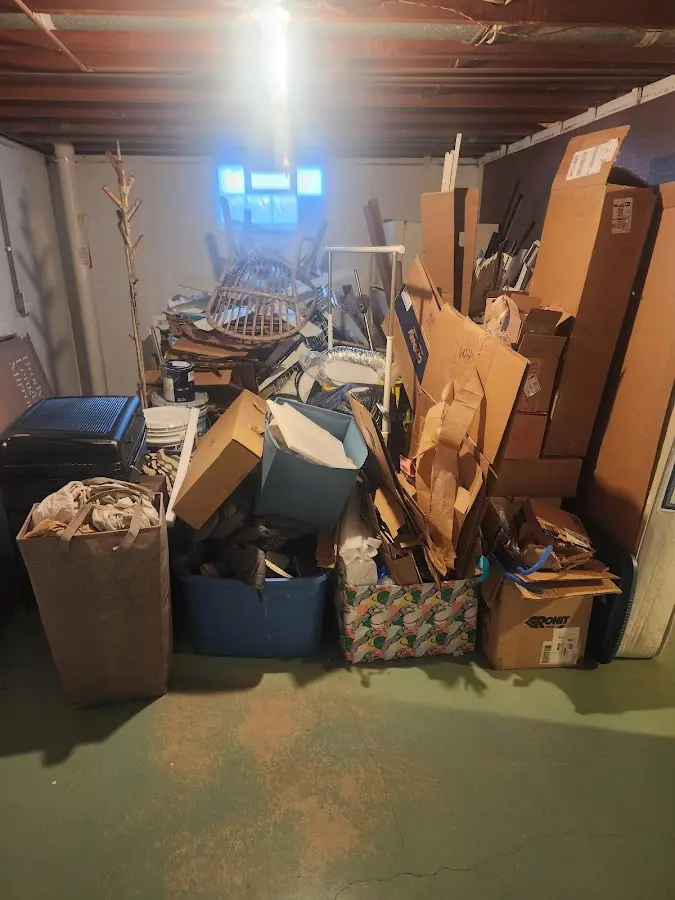 Roll-off dumpster container at job site for Construction Dumpster Rental in Signal Hill